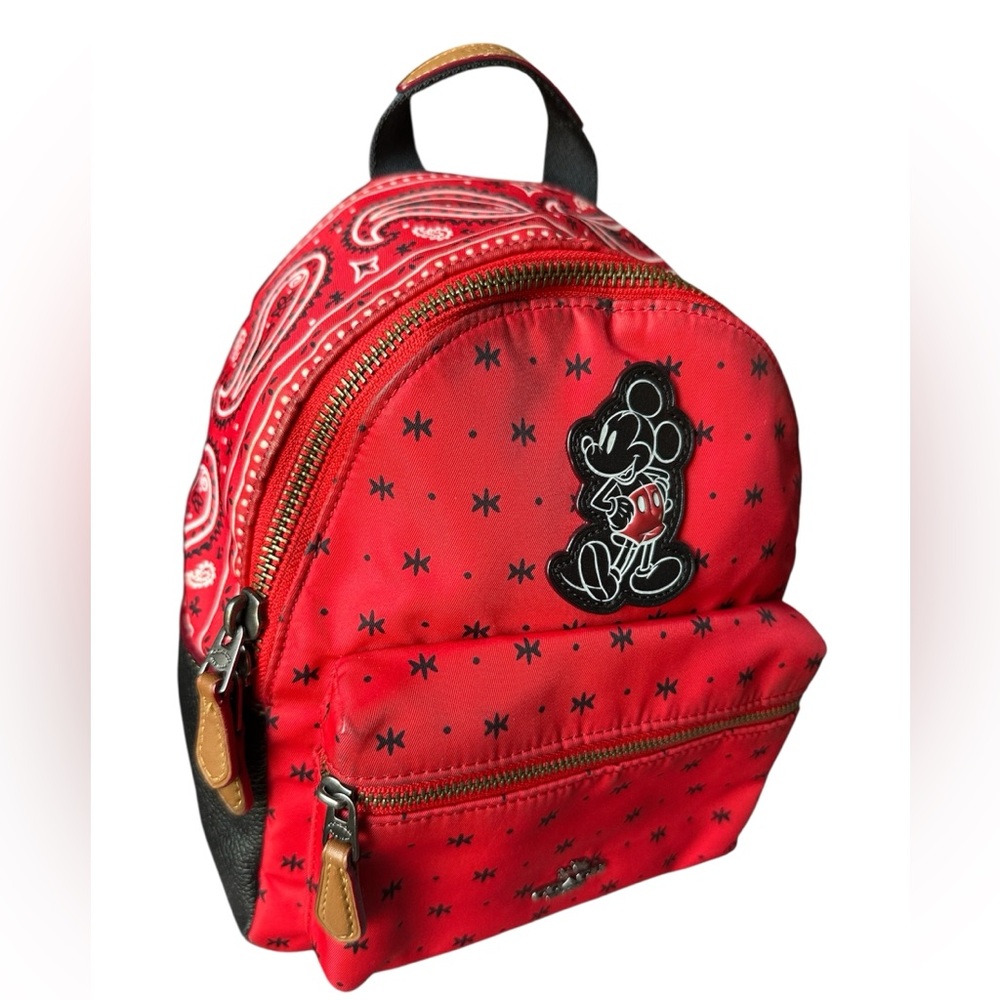 Coach - Limited Edition Disney Charlie Backpack - Mickey Mouse